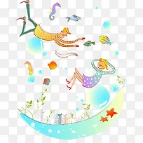 海底浪漫情侣-空若网 海底浪漫情侣-空若网