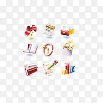 立体学习办公按钮-空若网 立体学习办公按钮-空若网