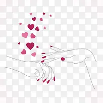 红色的爱心-空若网 红色的爱心-空若网