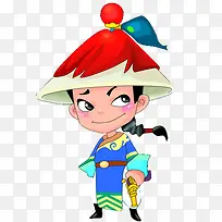 清朝官员卡通形象-空若网 清朝官员卡通形象-空若网