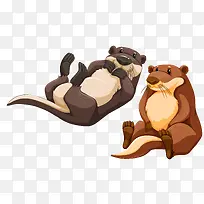 矢量田鼠素材-空若网 矢量田鼠素材-空若网