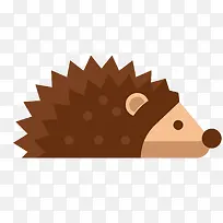 扁平化刺猬动物设计-空若网 扁平化刺猬动物设计-空若网