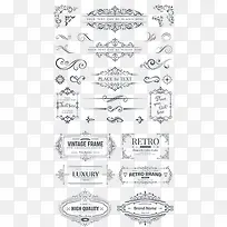 100余边框素材-空若网 100余边框素材-空若网