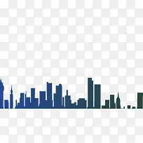 时尚城市高楼大厦剪影-空若网 时尚城市高楼大厦剪影-空若网