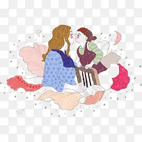 温馨和谐有爱母女-空若网 温馨和谐有爱母女-空若网