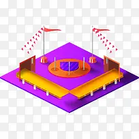 展厅立体图-空若网 展厅立体图-空若网