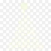 白色闪光圣诞树-空若网 白色闪光圣诞树-空若网