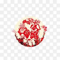 2018狗年剪纸-空若网 2018狗年剪纸-空若网