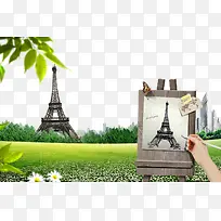 巴黎铁塔-空若网 巴黎铁塔-空若网