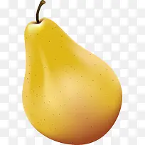 手绘黄色梨子水果-空若网 手绘黄色梨子水果-空若网