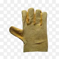 黄色单只毛绒棉手套-空若网 黄色单只毛绒棉手套-空若网