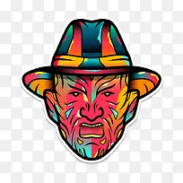 卡通人脸彩色-空若网 卡通人脸彩色-空若网