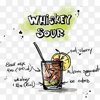 手绘饮料-空若网 手绘饮料-空若网