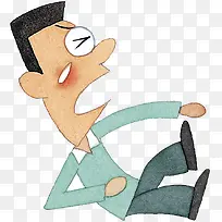 摔倒的男士-空若网 摔倒的男士-空若网