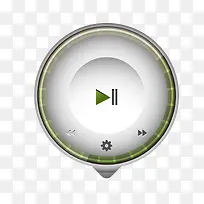 ��ɫ����Բ�β��Ű�ť-������