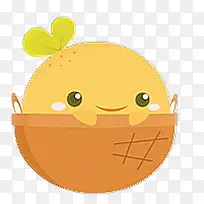 可爱表情桔子-空若网 可爱表情桔子-空若网
