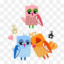 可爱猫头鹰-空若网 可爱猫头鹰-空若网