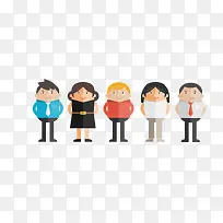 扁平化人物-空若网 扁平化人物-空若网