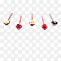 五个木勺水果-空若网 五个木勺水果-空若网