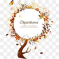 圆形潮流边框-空若网 圆形潮流边框-空若网