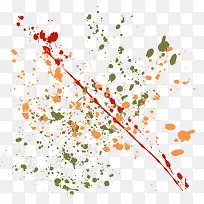 漂亮喷溅彩色颜料-空若网 漂亮喷溅彩色颜料-空若网