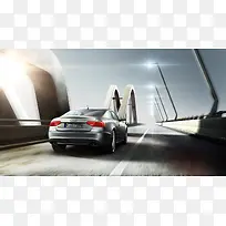 汽车尾部炫酷时尚-空若网 汽车尾部炫酷时尚-空若网