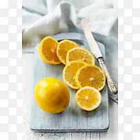 切片的柠檬摆拍摄影-空若网 切片的柠檬摆拍摄影-空若网