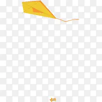风筝 橙色菱形风筝-空若网 风筝 橙色菱形风筝-空若网