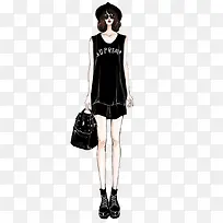 时尚高端女装设计手绘-空若网 时尚高端女装设计手绘-空若网