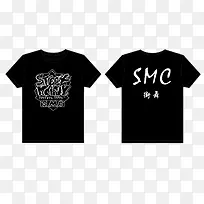 黑色休闲时尚文化衫-空若网 黑色休闲时尚文化衫-空若网