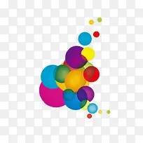 抽象彩色圆-空若网 抽象彩色圆-空若网