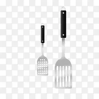 厨房工具铲子矢量图-空若网 厨房工具铲子矢量图-空若网