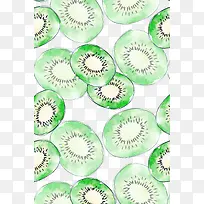 猕猴桃水果背景花纹-空若网 猕猴桃水果背景花纹-空若网