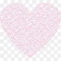 粉色小球爱心-空若网 粉色小球爱心-空若网