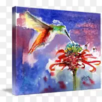 水彩画艺术博物馆-花卉水彩画-空若网 水彩画艺术博物馆-花卉水彩画-空若网