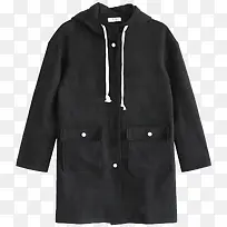 黑色长款上衣-空若网 黑色长款上衣-空若网
