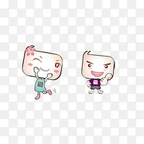 卡通小人 卡通男女 漫画人物-空若网 卡通小人 卡通男女 漫画人物-空若网