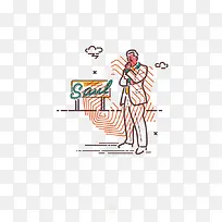 风格插画-空若网 风格插画-空若网