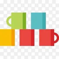 彩色杯子-空若网 彩色杯子-空若网