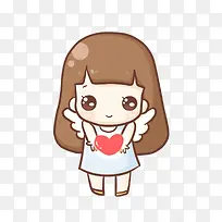卡通可爱女孩-空若网 卡通可爱女孩-空若网