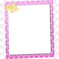 手绘粉色爱心相框-空若网 手绘粉色爱心相框-空若网