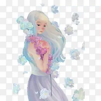 唯美插画-空若网 唯美插画-空若网