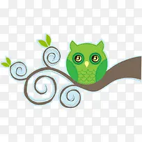 手绘猫头鹰-空若网 手绘猫头鹰-空若网