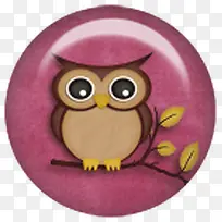 猫头鹰按钮-空若网 猫头鹰按钮-空若网