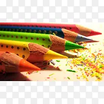 彩色铅笔碎屑图画-空若网 彩色铅笔碎屑图画-空若网
