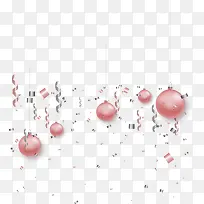 圣诞节粉色圣诞球-空若网 圣诞节粉色圣诞球-空若网