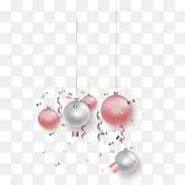 圣诞节粉色圣诞球-空若网 圣诞节粉色圣诞球-空若网