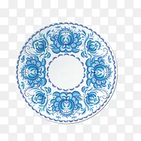 精美可爱蓝花盘-空若网 精美可爱蓝花盘-空若网