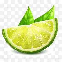 切开的青柠檬-空若网 切开的青柠檬-空若网