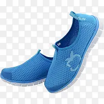 春季蓝色可爱童鞋-空若网 春季蓝色可爱童鞋-空若网